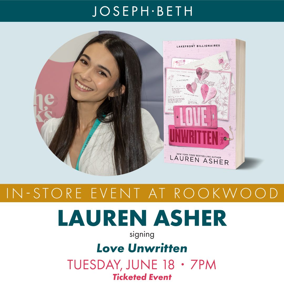 Lauren Asher signing Love Unwritten