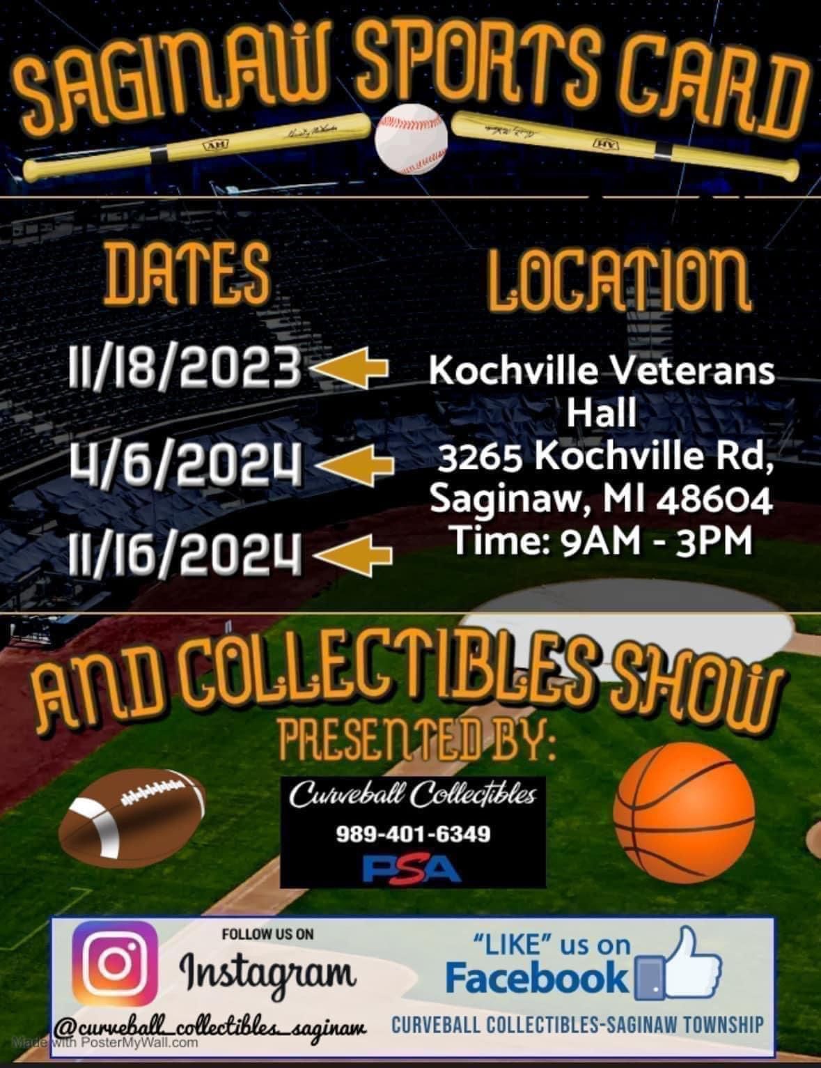 Saginaw Sports Cards & Collectibles Show 