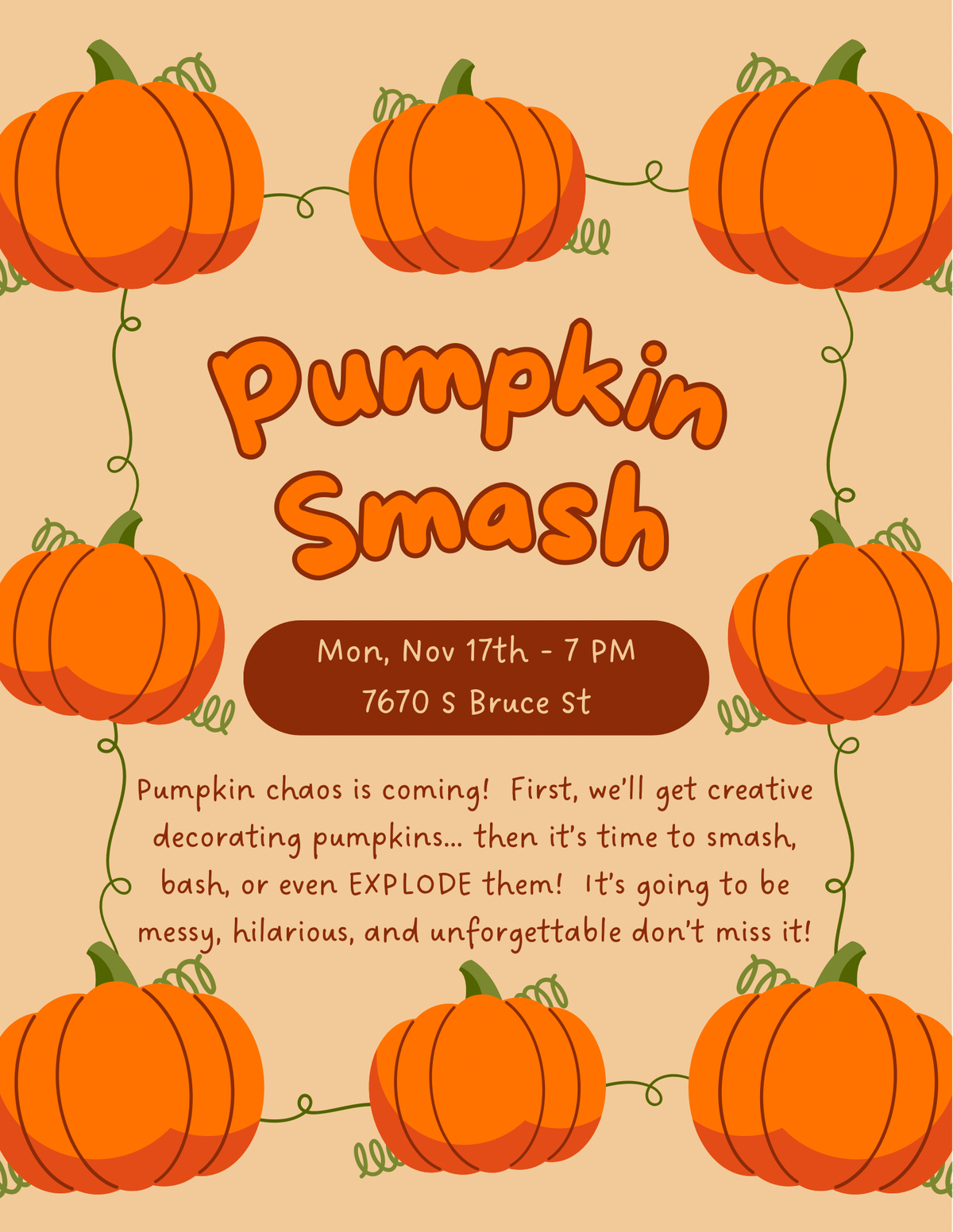 Pumpkin Smash