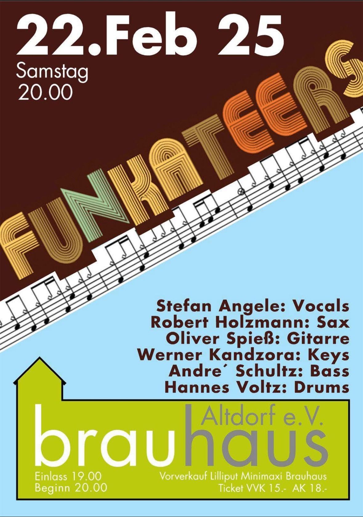 Funkateers Funken im Brauhaus