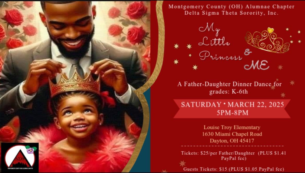 My Little Princess & Me\u2014a special Father-Daughter Dinner & Dance for girls in grades K-6