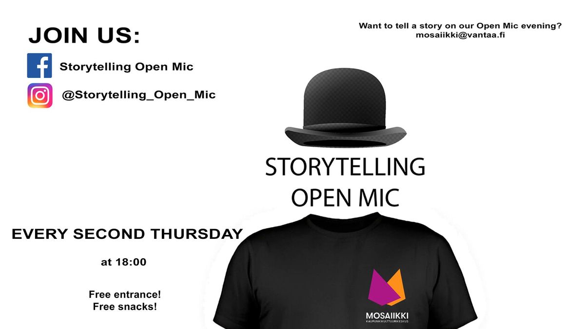 Storytelling Open Mic 