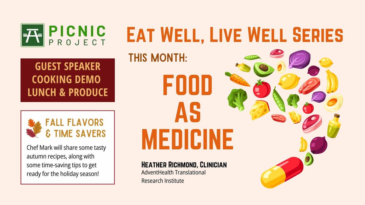 Eat Well, Live Well -  Lunch & Learn