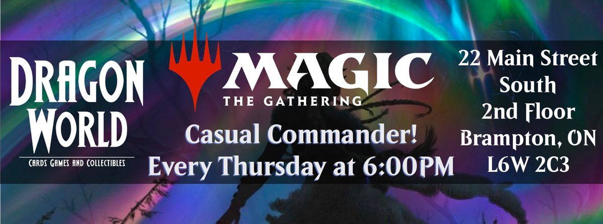 Magic: The Gathering Commander Thursdays