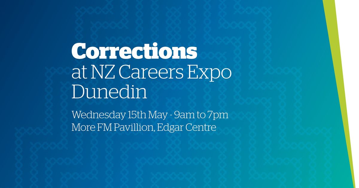 Corrections at NZ Careers Expo - Dunedin