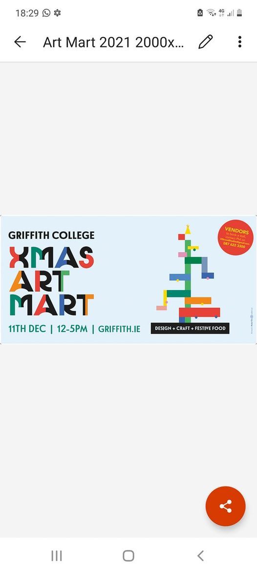 Griffith College Art & Craft in aid of Peter McVerry Trust