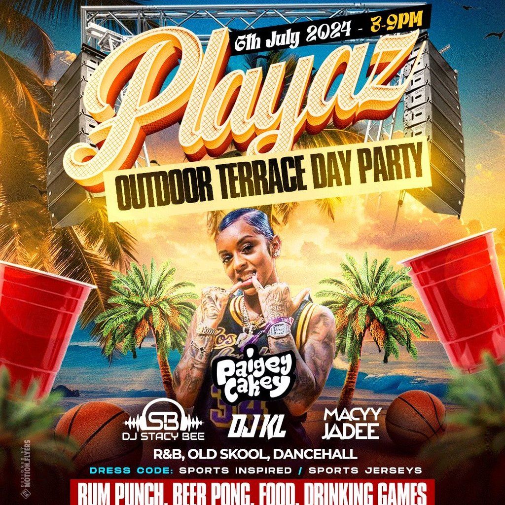 Swagga Playaz Outdoor Summer Terrace  Party