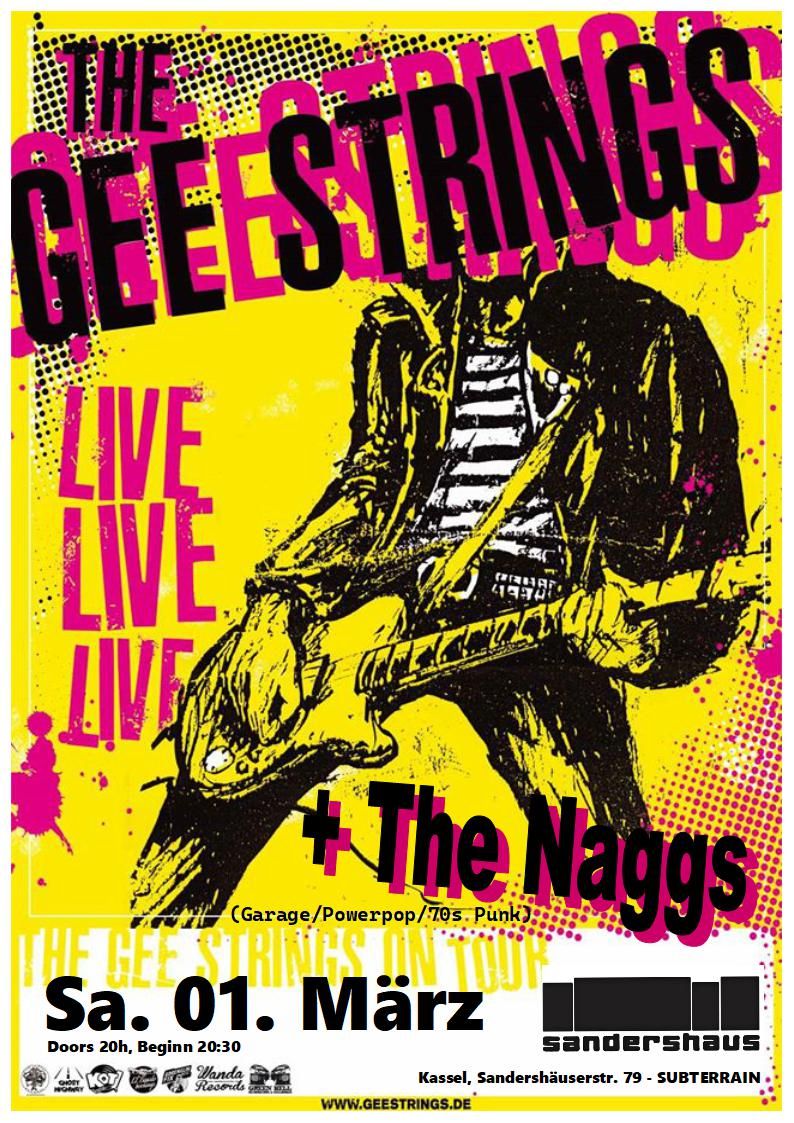 Konzert: The Gee Strings + The Naggs