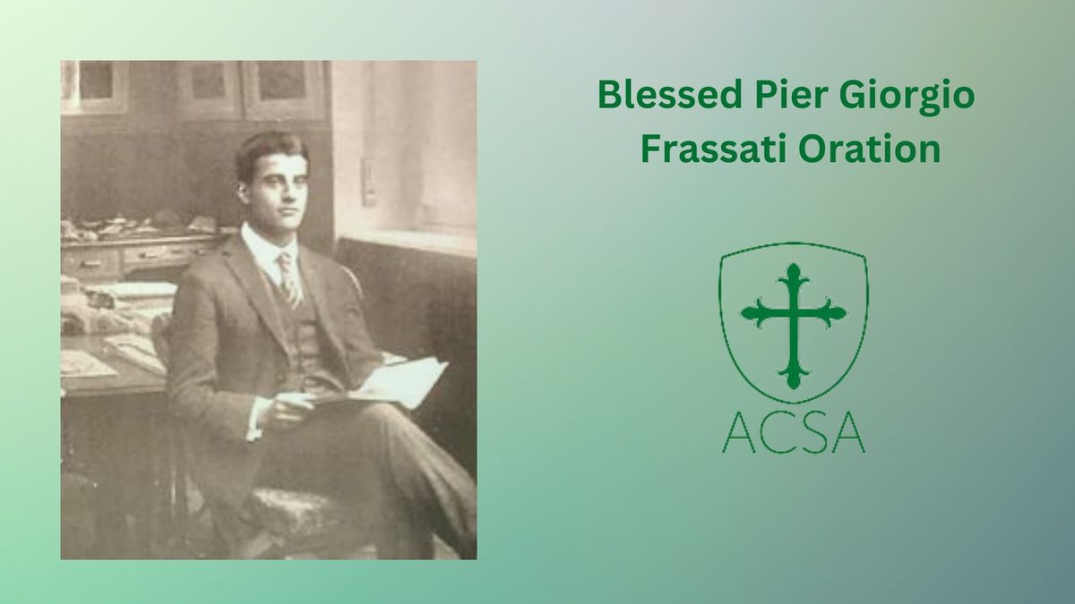 Blessed Pier Giorgio Frassati Oration