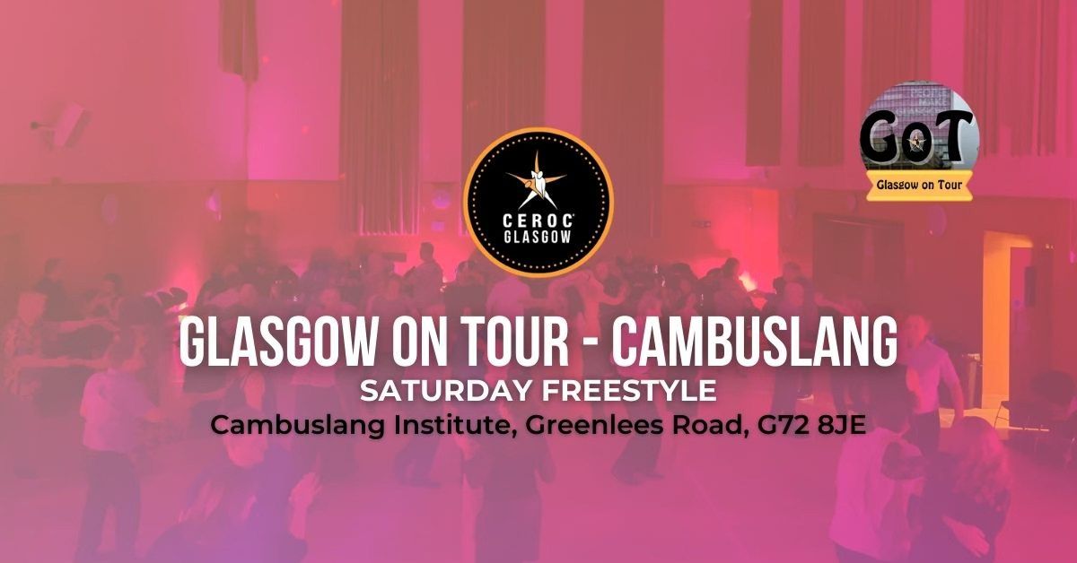 Ceroc Glasgow: Glasgow on Tour - Cambuslang. July Freestyle