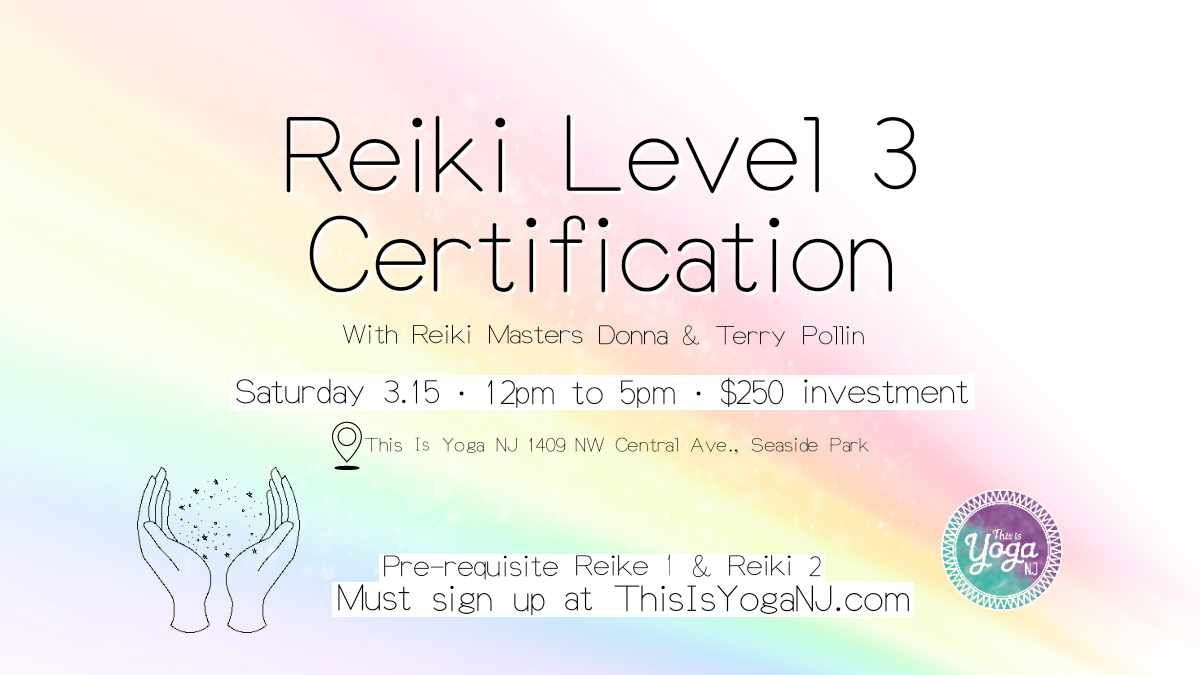 Reiki Level 3 Certification