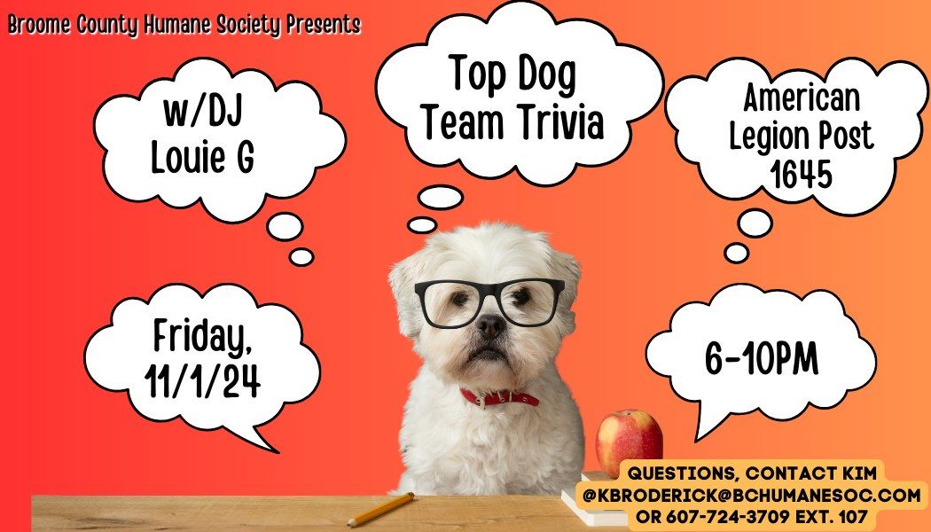 Top Dog Team Trivia