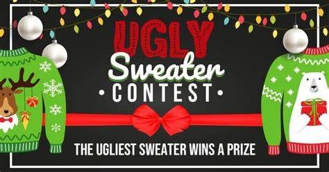 Ugly sweater Dart tournament with prizes!