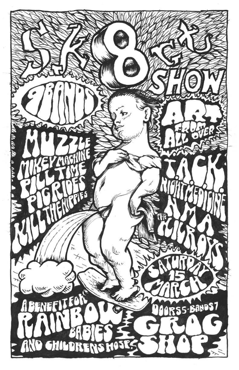 Sk8rt Art Show & Benefit Concert for Rainbow Babies & Children's Hospital