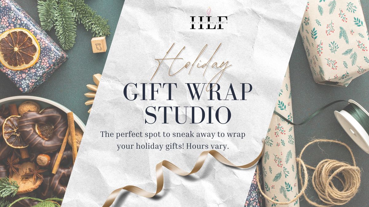 Holiday Gift Wrap Studio