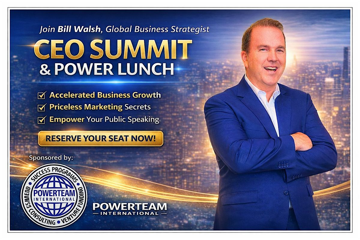 CEO Summit\/Power Lunch - Biloxi, MS