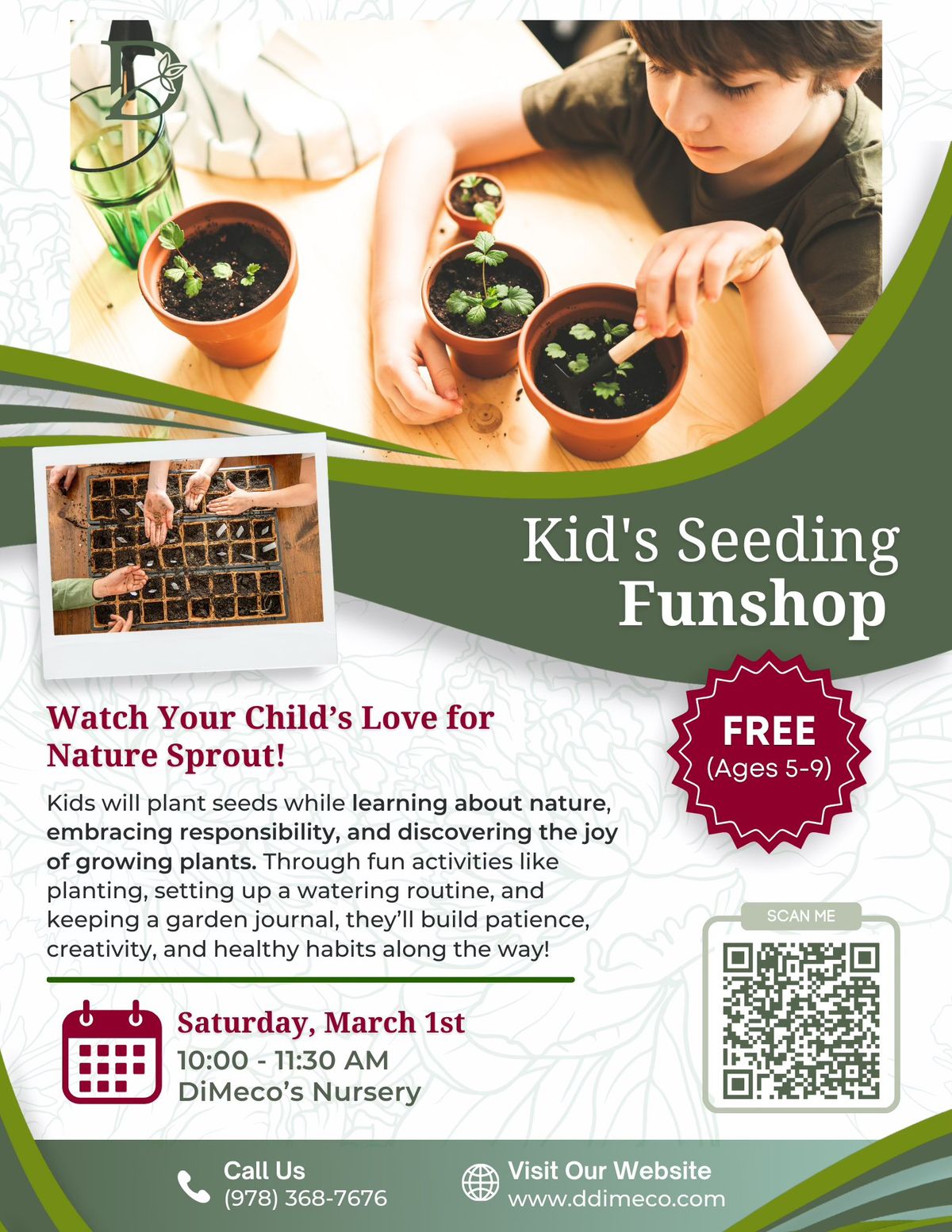 Kid's Seeding Funshop