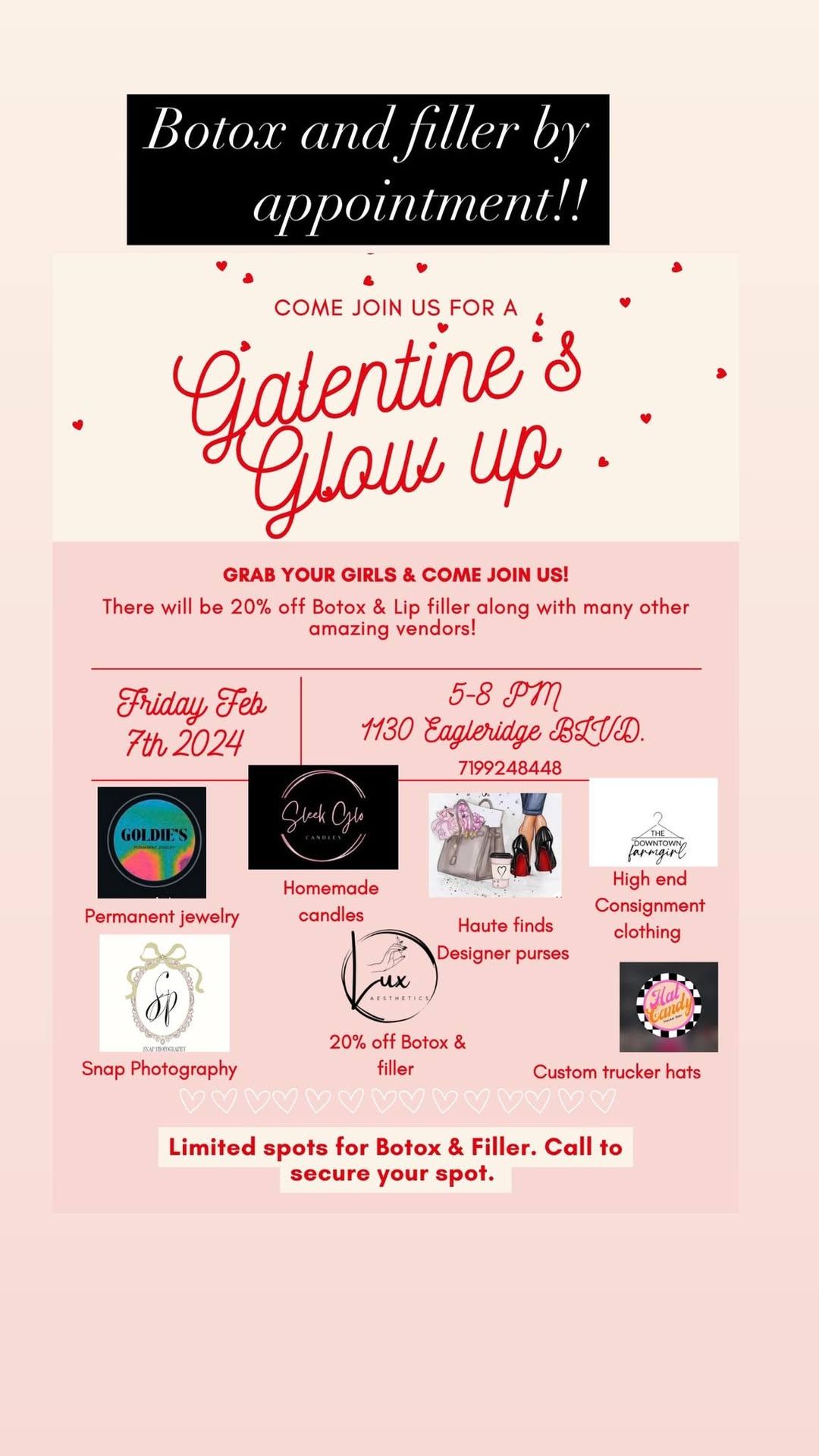 Galentine\u2019s Glow Up \u2764\ufe0f\u2728