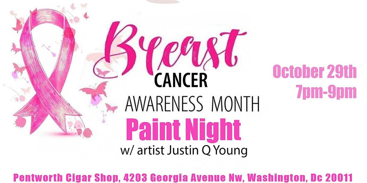 Breast Cancer Awareness Month Paint Night