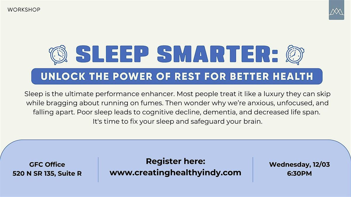 Sleep Smarter