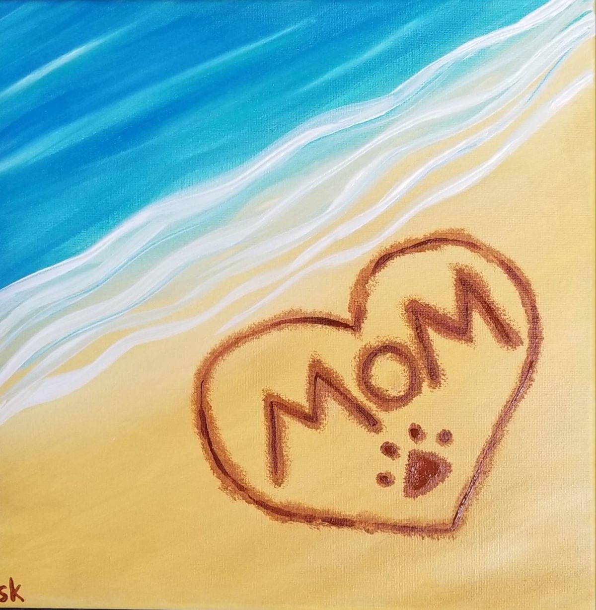 May 12th Mother's Day Paint Class Millennial Brewing Co