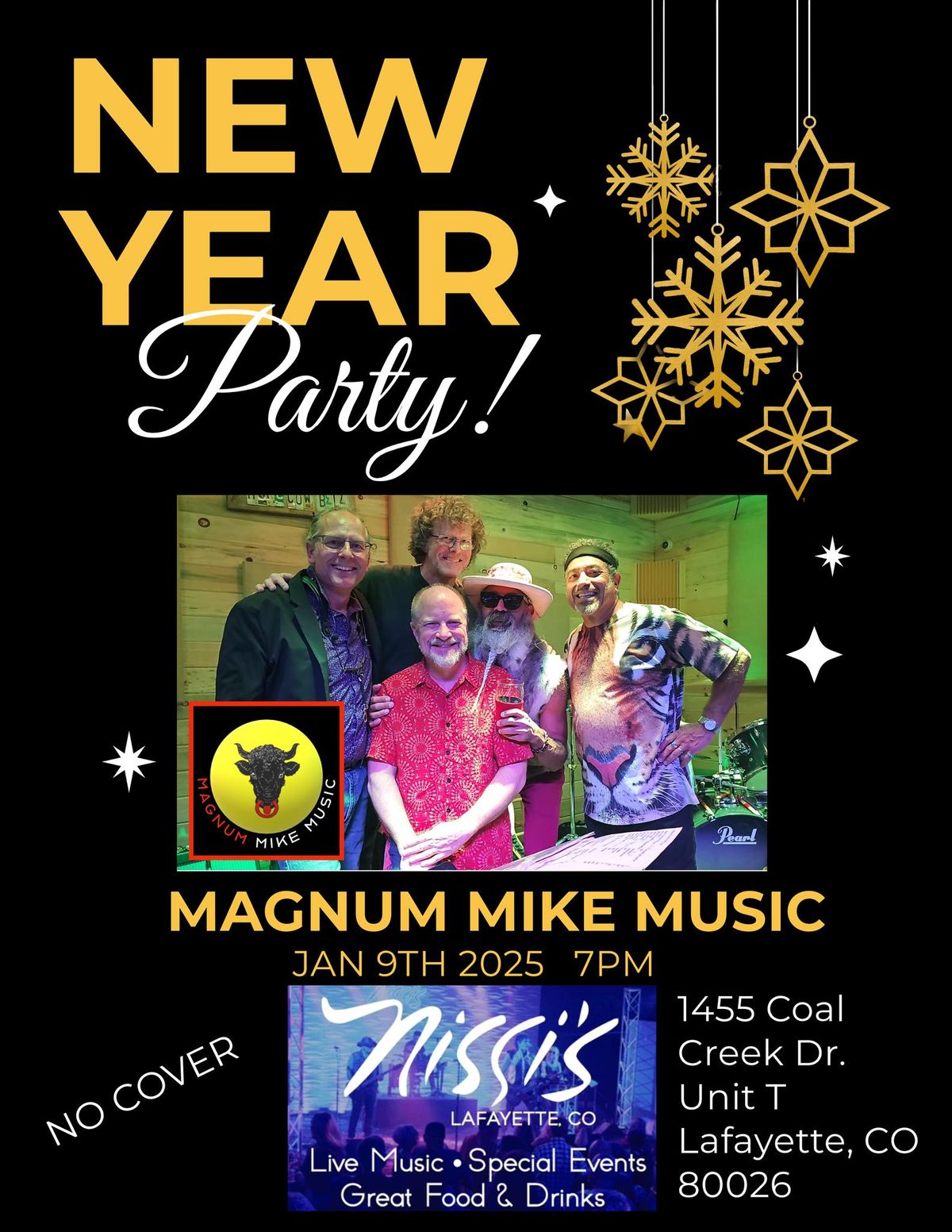 Magnum Mike Music at Nissi's Lafayette 1\/9\/25!