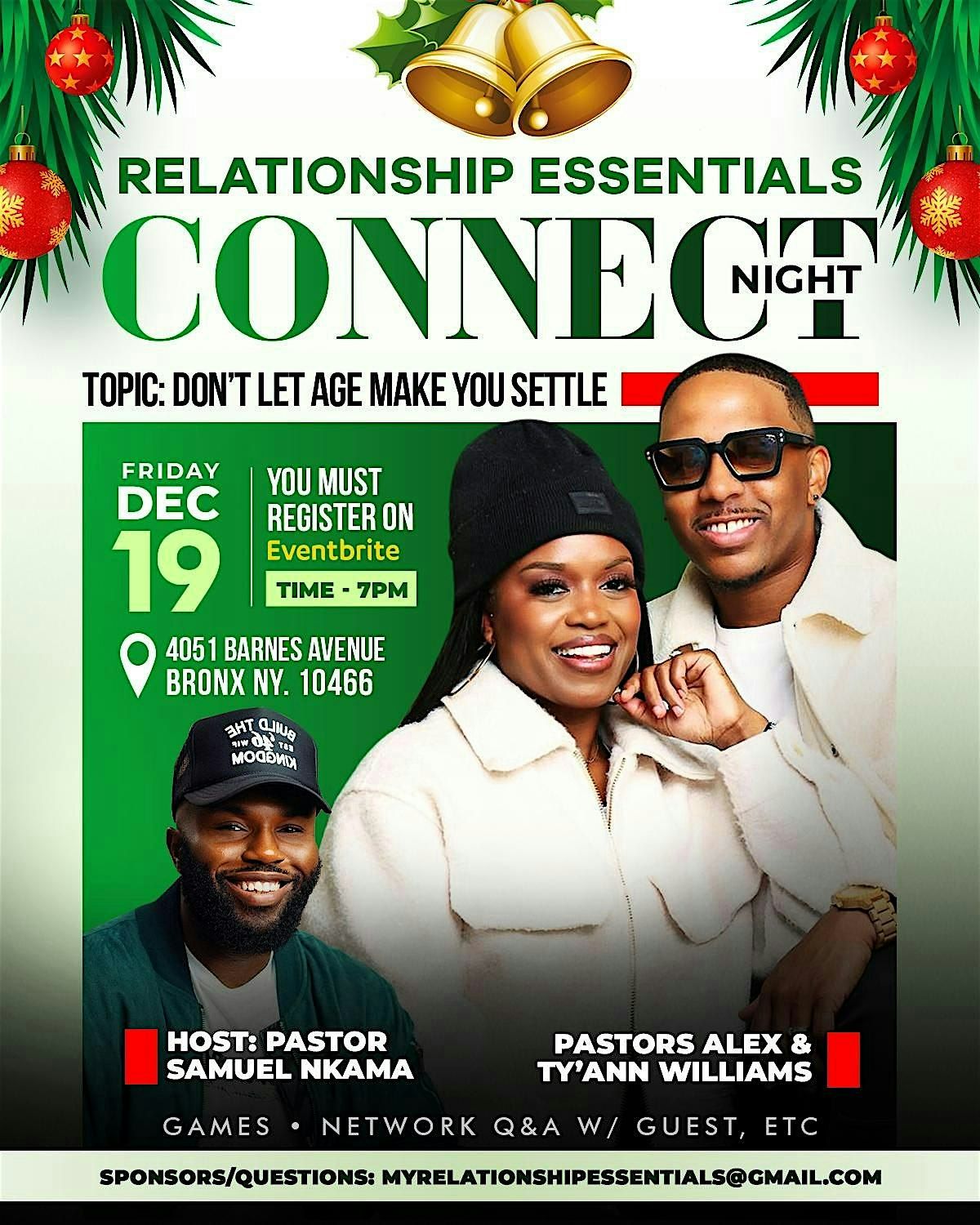 Connect | Games | Christmas Songs | Live Podcast Recording | Network |