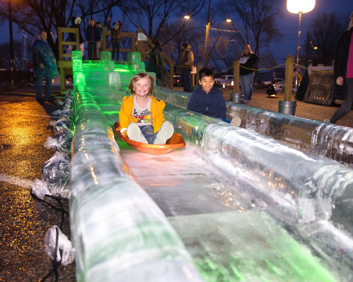 FREE Double-Wide Ice Slide