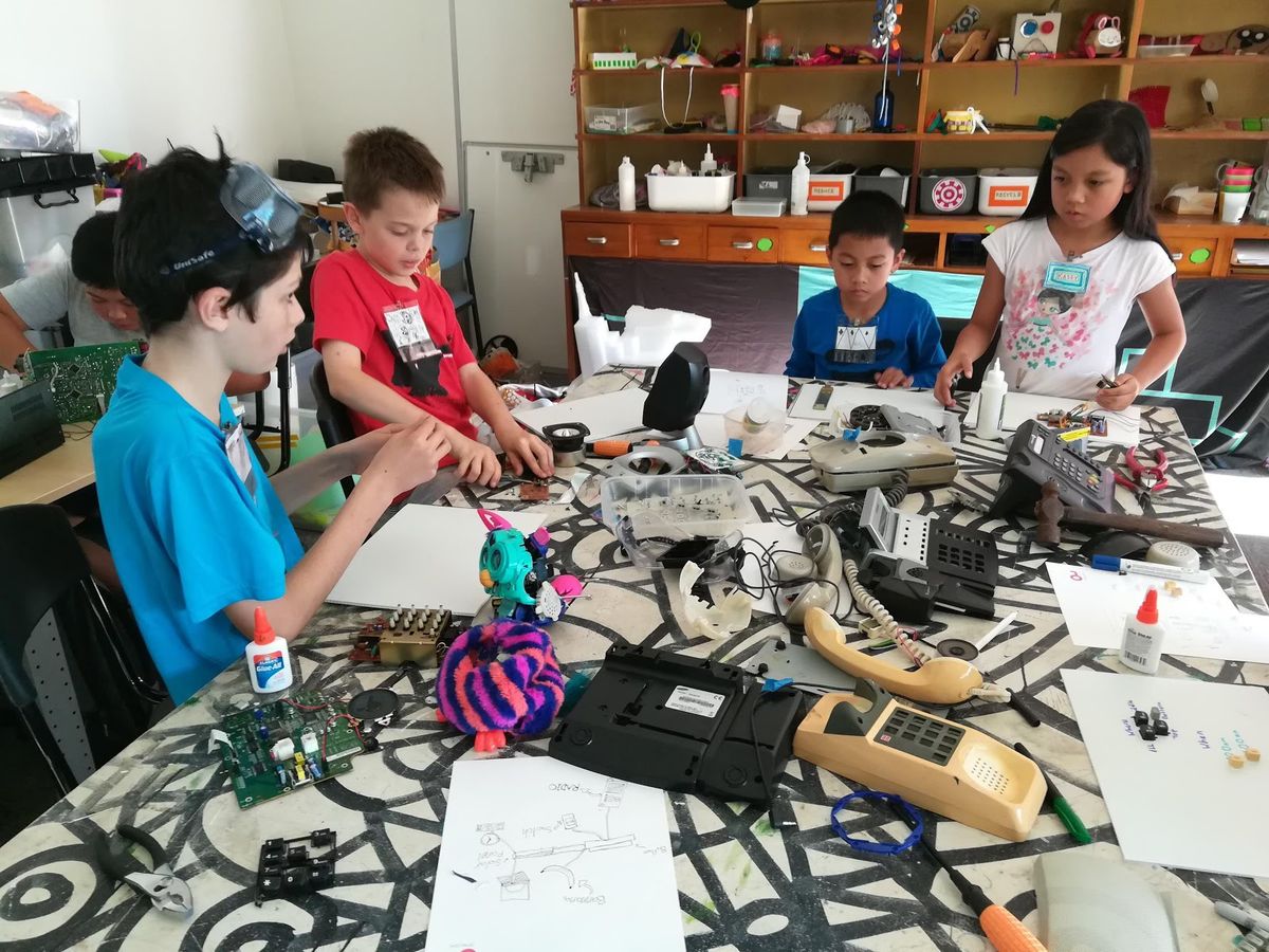 Tinkering with Tools for Kids: Electronics and E-waste