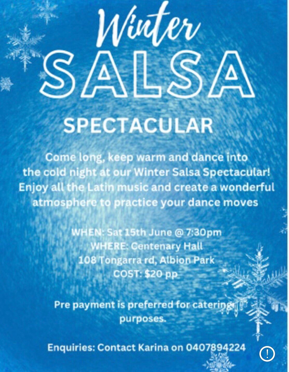 Winter Salsa Spectacular!