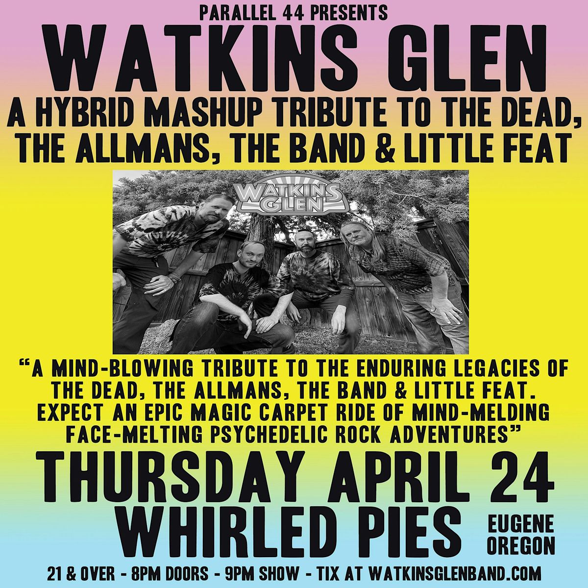 Watkins Glen (a Hybrid Tribute to the Dead, Allmans, Band & Little Feat)