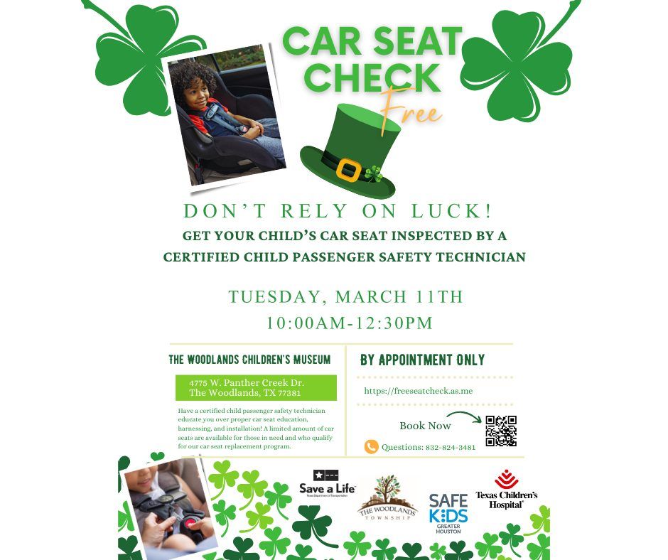 The Woodlands Car Seat Check