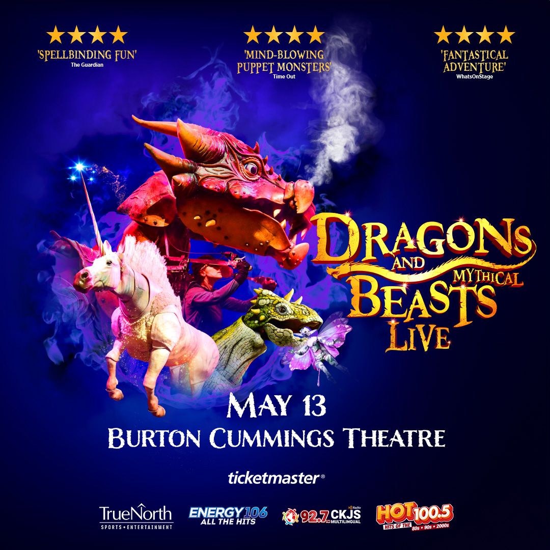 Dragons and Mythical Beasts at Burton Cummings Theatre