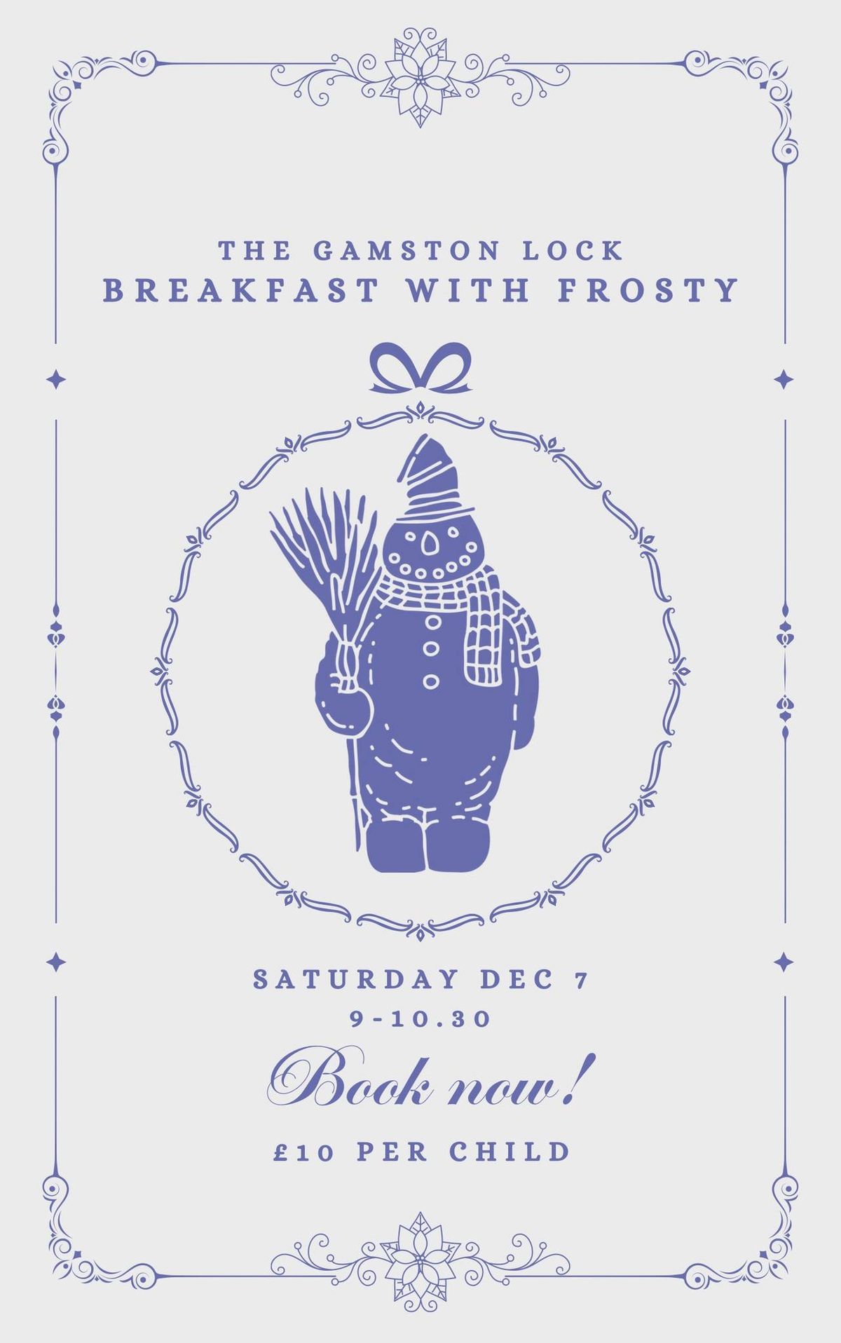 Breakfast with Frosty the Snowman \u2603\ufe0f\ud83c\udf73