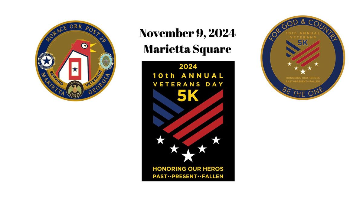 10th Annual Veterans Day 5k Run