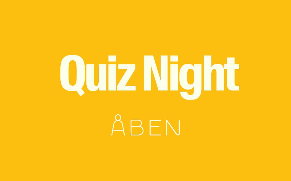 Quiz Night at \u00c5BEN