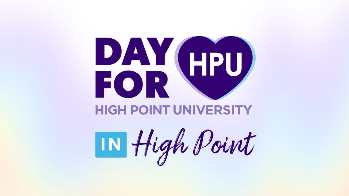 Day for HPU Regional Event - High Point