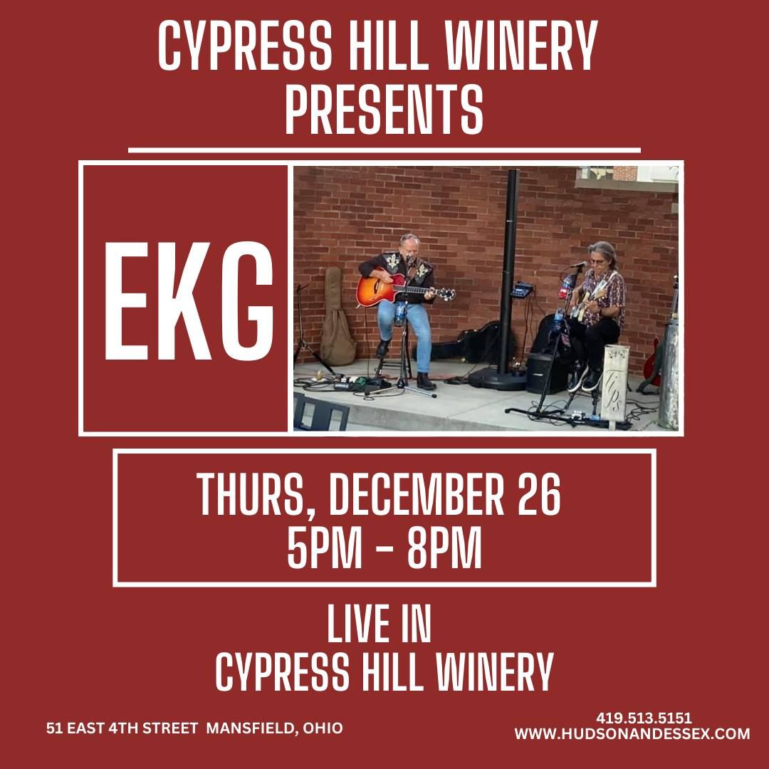 EKG Live in Cypress Hill Winery