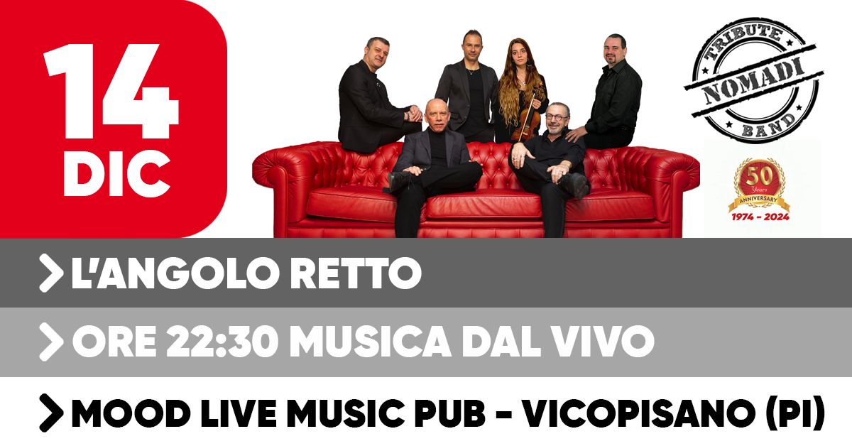 L'Angolo Retto*NOMADIrock*LIVE@MOOD LIVE MUSIC PUB