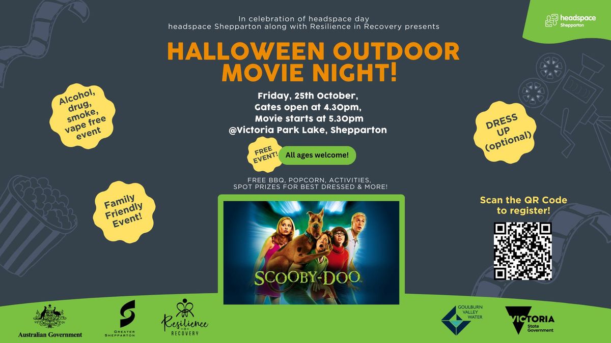 Headspace Halloween Outdoor Movie Night