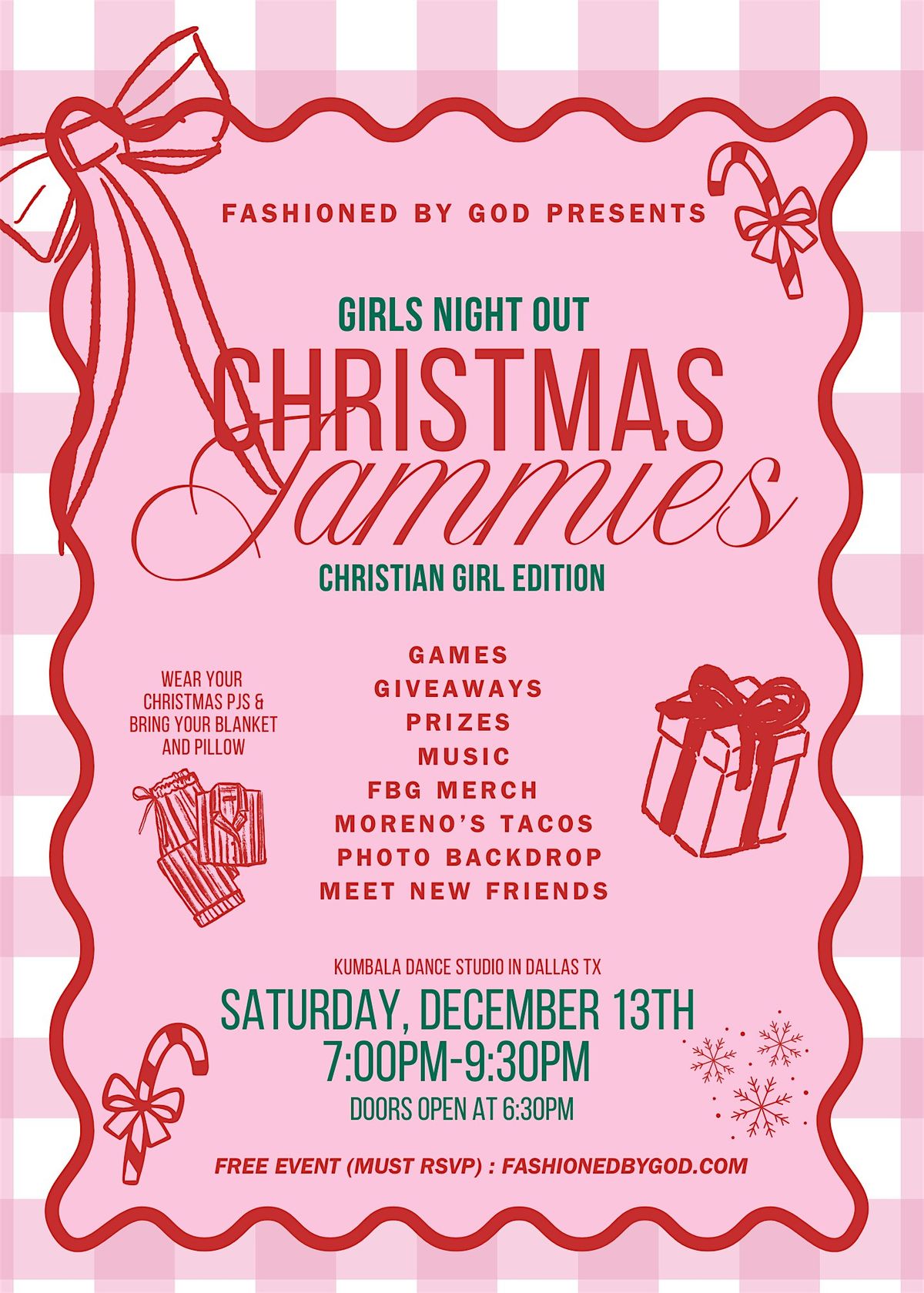 Christmas Jammies (Girls Night Out)