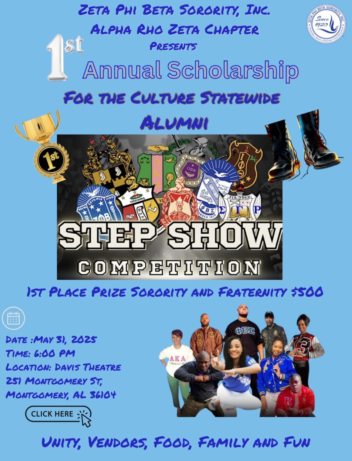 1st Annual Scholarship "For the Culture Statewide Alumni Step Show Competition"