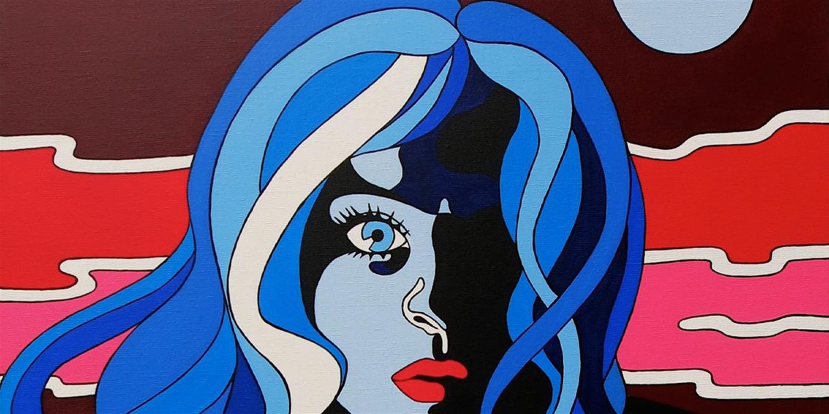 Paint Mystery In Blue, London