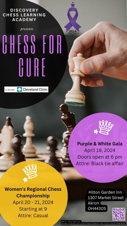 CHESS FOR CURE to benefit Cleveland Clinic