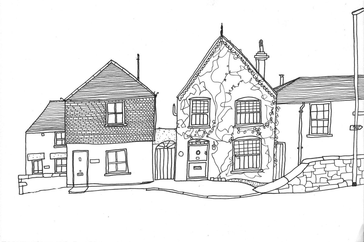 Draw Buildings Of St Ives