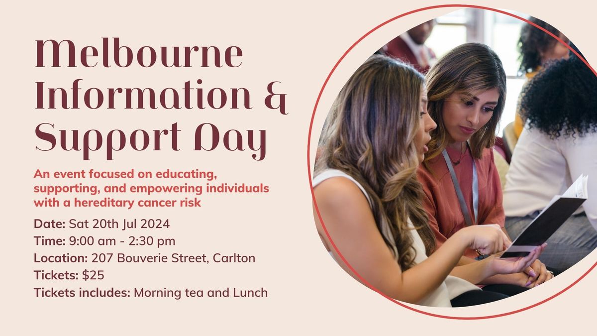 2024, Melbourne Information and Support Day