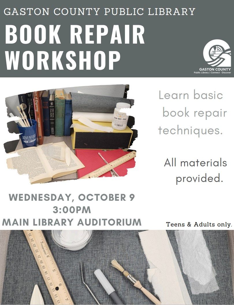 Book Repair Workshop