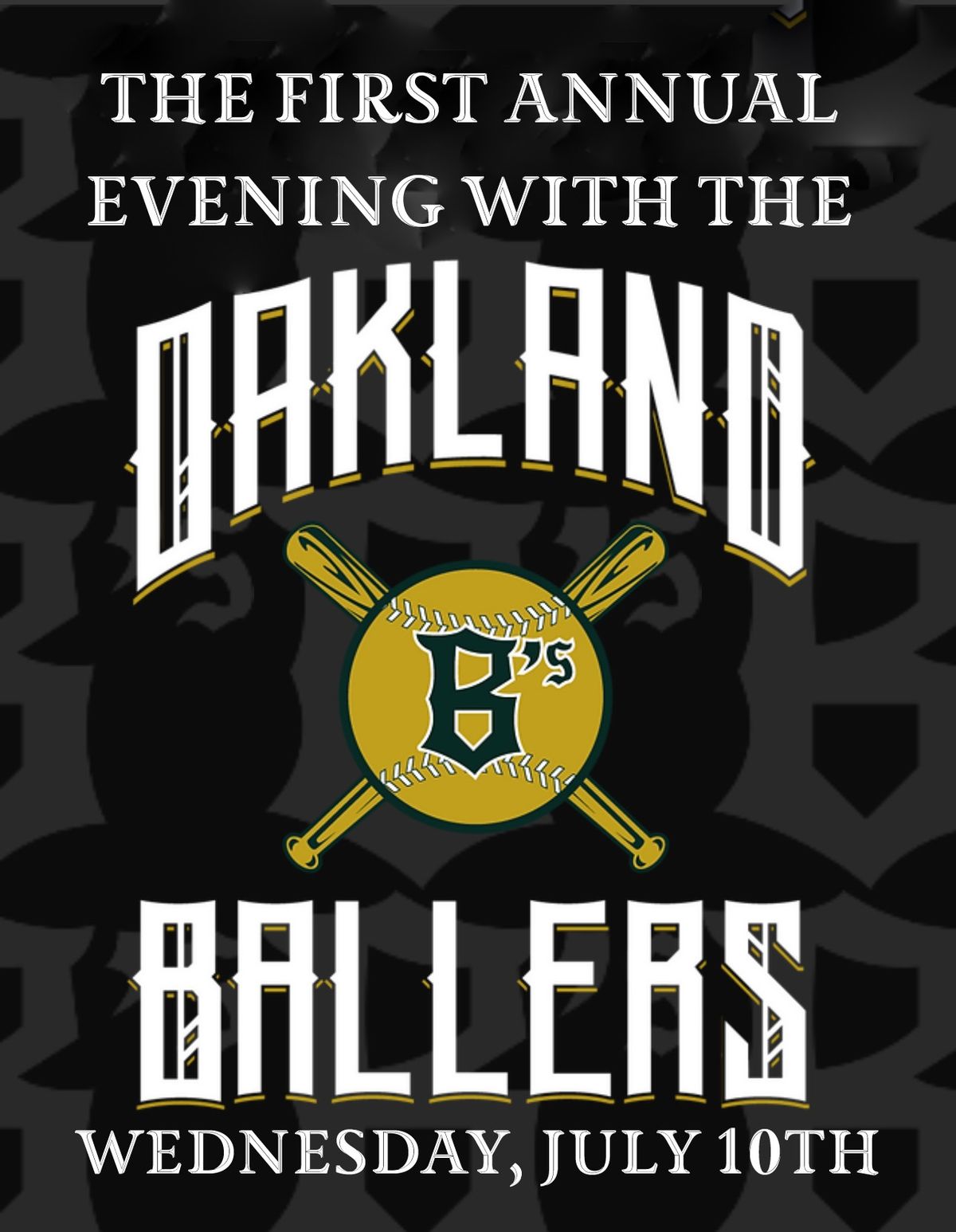 First Annual Evening with the The Ballers!!