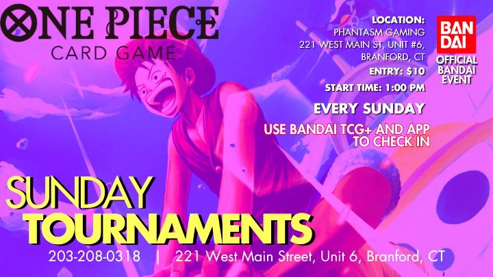 One Piece Sunday Tournaments