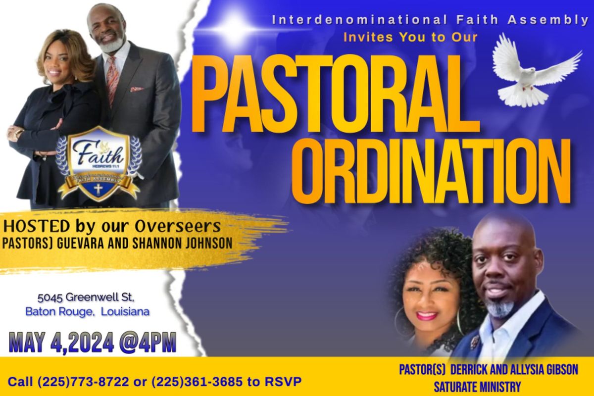 Pastoral Ordination Service 